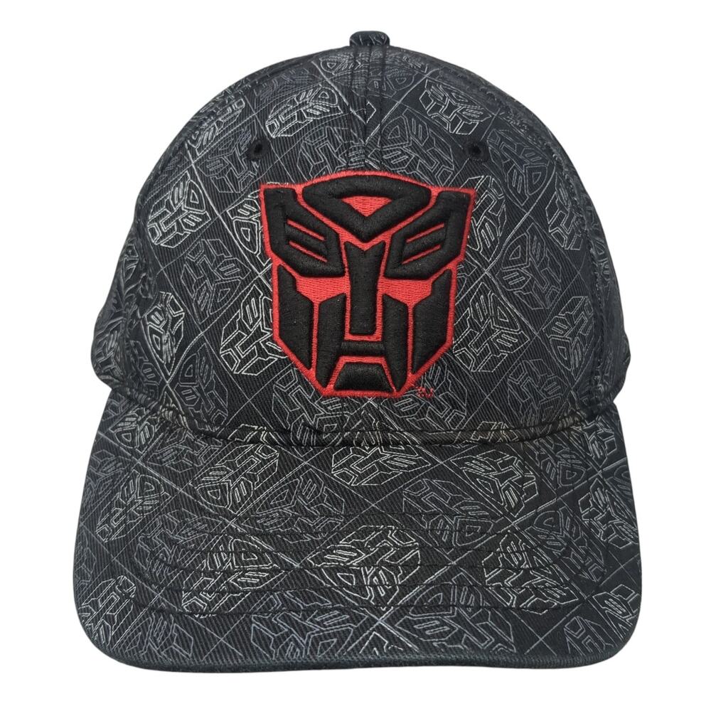 Transformers Optimus Prime Fitted Baseball Cap Multicolor One Size Allover Print